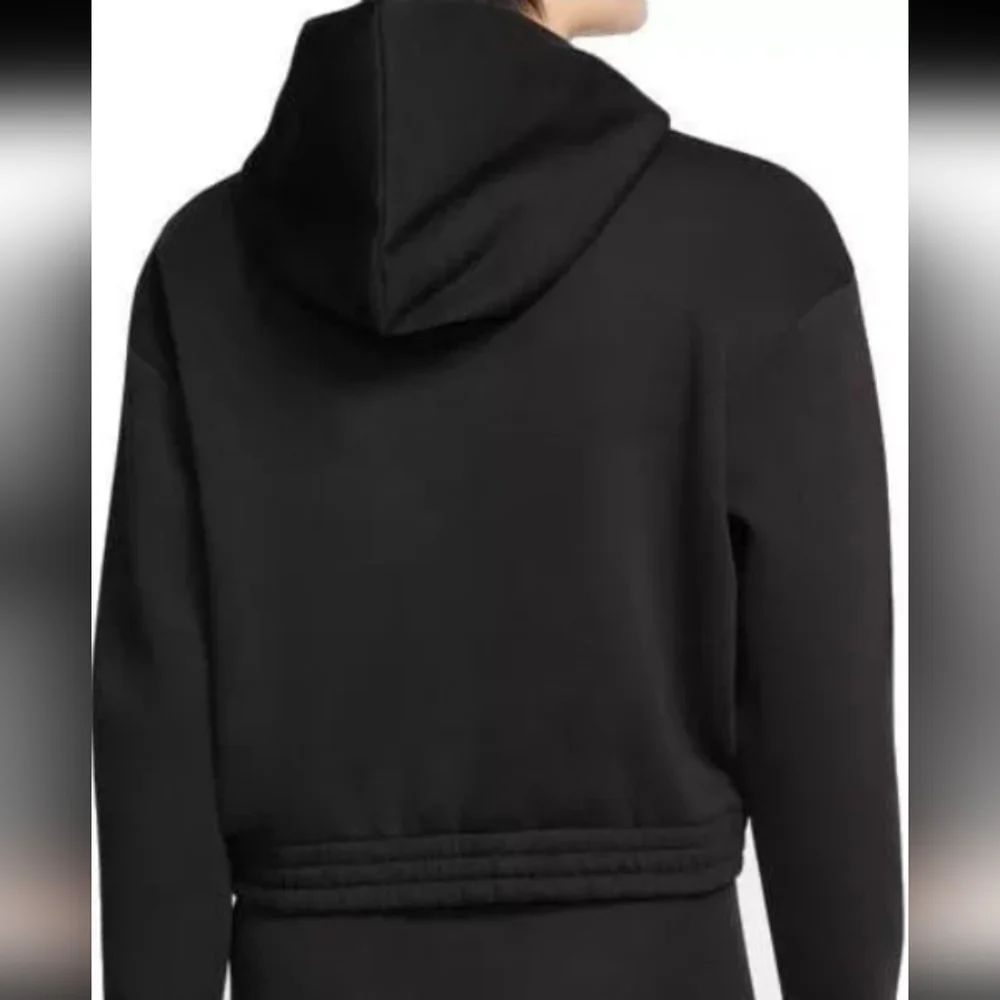 Cropped Nike Black Hoodie, Size Small